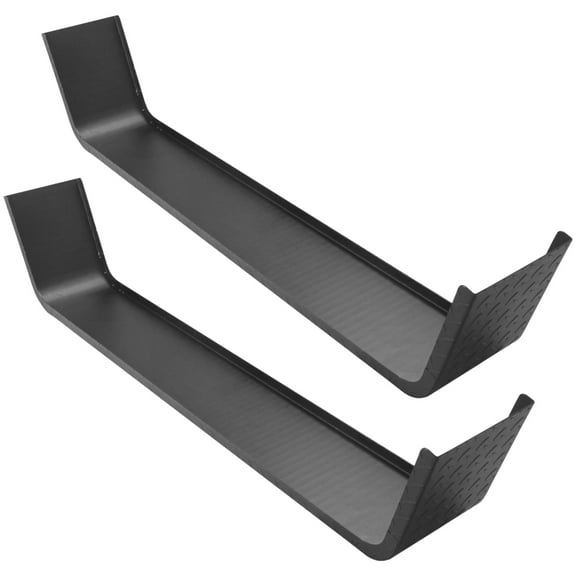 ChaoLink 14 Gauge Steel Diamond Trailer Fenders, Utility Trailer Fenders for 13"-15" Wheels, Tandem Axle, 2PCS, Black, for Cargo & Landscape Trailers