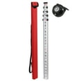 thumbnail image 1 of ChaoLink 16ft Aluminum Telescopic Level, Dual-Sided Grade Rod, Bubble Level, Bag, Construction Engineering, 1 of 7