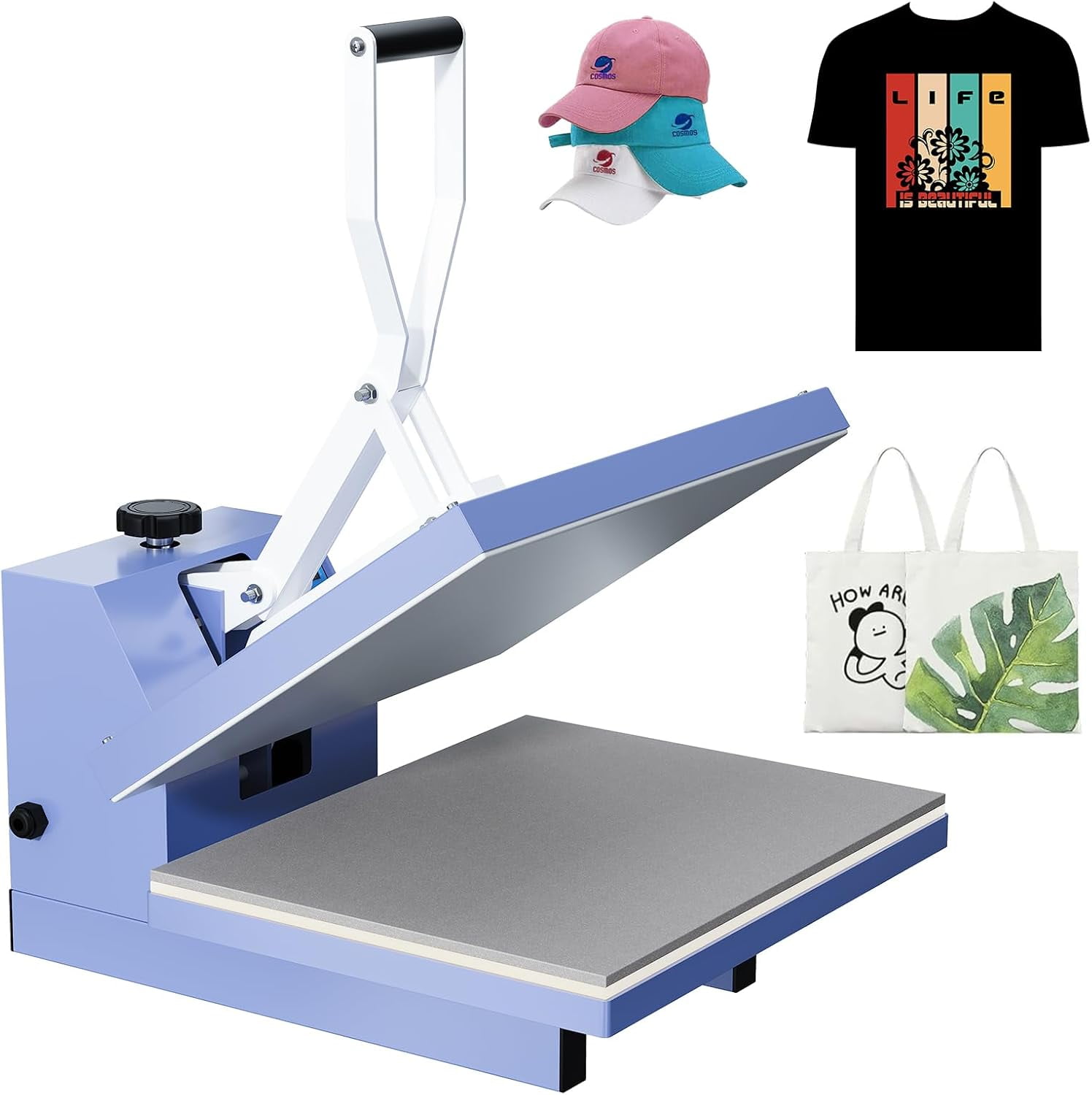 ChaoLink 16x24 Heat Press, Digital Sublimation Machine, Fast Heating, Industrial Quality, Adjustable T-Shirt Pressure, Professional Heat Press Machine