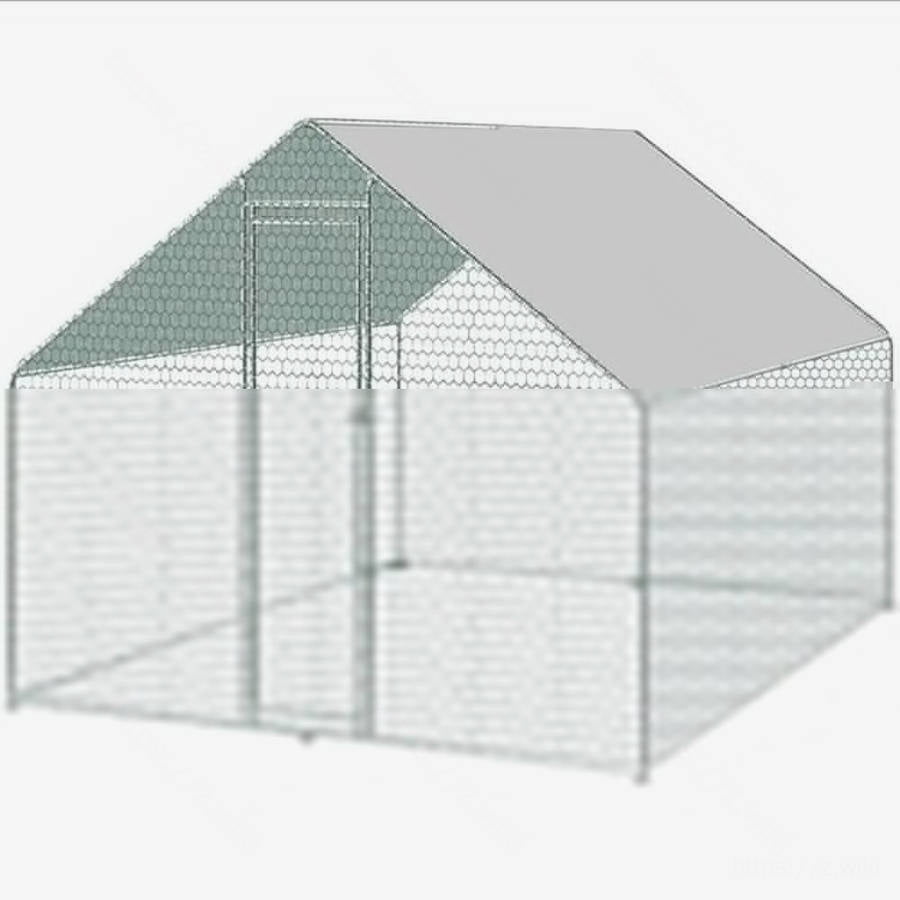 ChaoLink 3*2*2M Large Outdoor Dog Kennel, Big Outside Dog House, Heavy Duty Dog Run Enclosure Playpen Coop Fence with Waterproof and Anti-UV Cover Roof