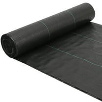 ChaoLink 6.5*300FT Weed Barrier Landscape Fabric,Heavy Duty Garden Weed Fabric,Woven PP Weed Control Cover,Driveway Cloth,Geotextile Fabric3.2 oz