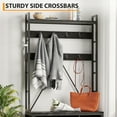 thumbnail image 1 of ChaoLink ChaoLink Hall Tree with Bench & Shoe Rack, Industrial Entryway Storage Organizer with Hooks & Shelf, Freestanding, 1 of 7