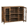 thumbnail image 1 of ChaoLink Wine Bar Cabinet with Led Light,Home Coffee Cabinet with Wine and Glass Rack,Kitchen Buffet Sideboard with Storage,Liquor Cabinetretro, 1 of 8
