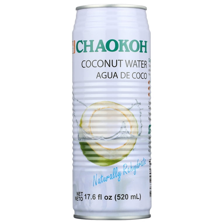 Chaokoh Coconut Water, 17.6 fl oz Can - Walmart.com