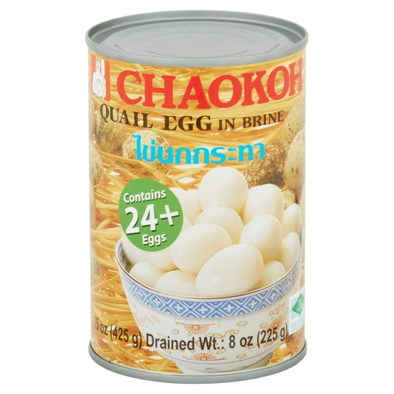 Chaokoh Quail Eggs in Brine, 11 oz