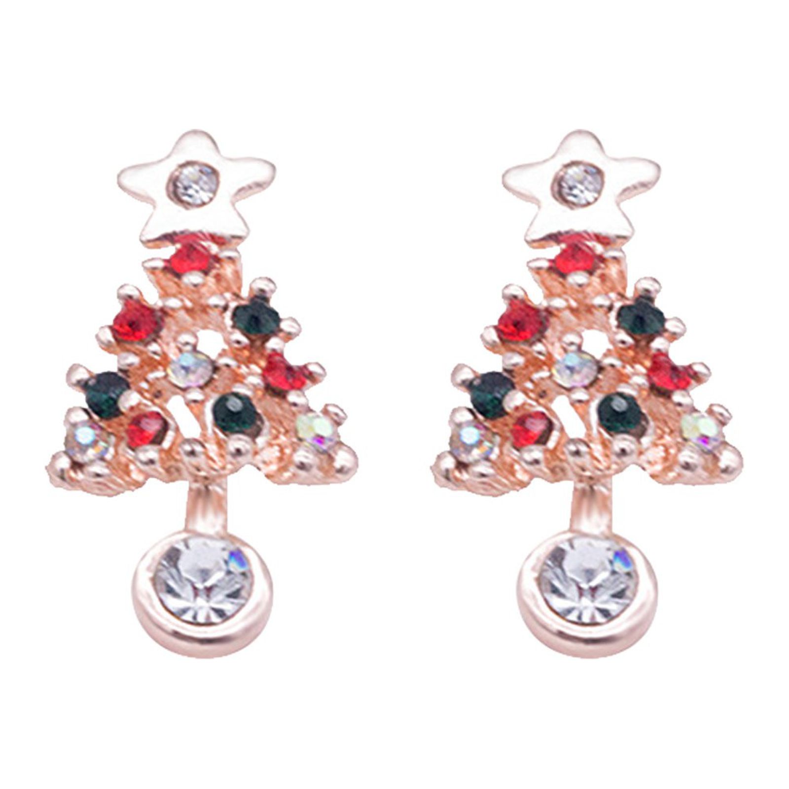 Chaolei Earring for Women Women Christmas Stud Earrings Santa Bell