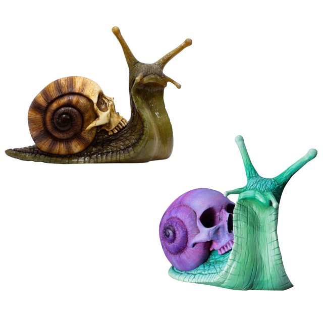 Chaoliuy Halloween Skull Plastic Skulls Sculpture,Gothic Decoration