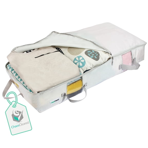 Chaos Cleared Gray Underbed Bag