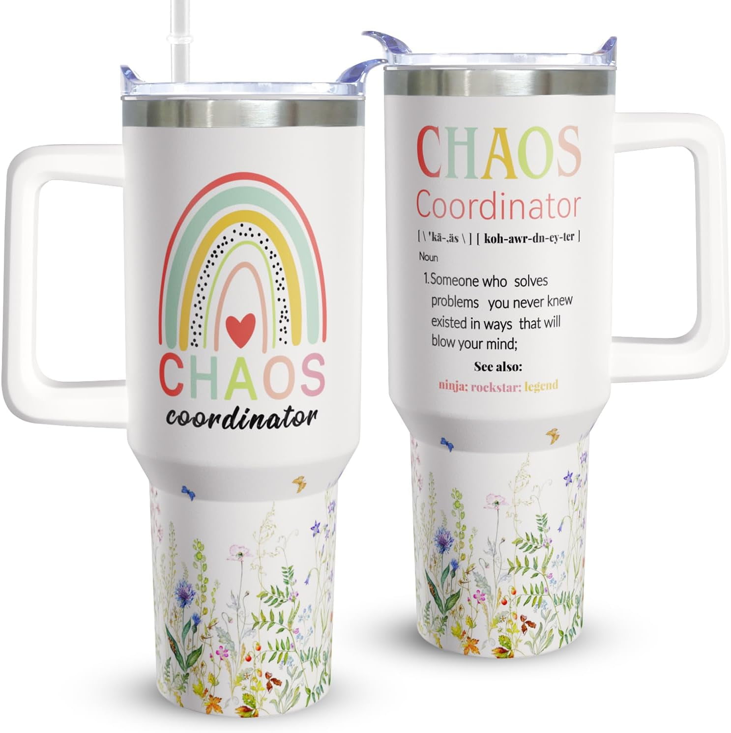 "Chaos Coordinator" Coffee Mug - Ceramic Novelty Mug, Microwave & Dishwasher Safe - View #2