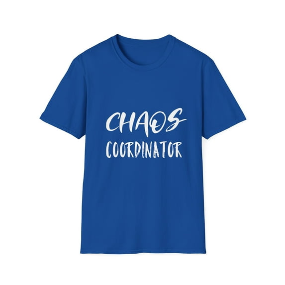 Chaos Coordinator Boy Mom | Teaching | Wifey | Wifey | 2nd Grade | Preschool Unisex Softstyle T-Shirt
