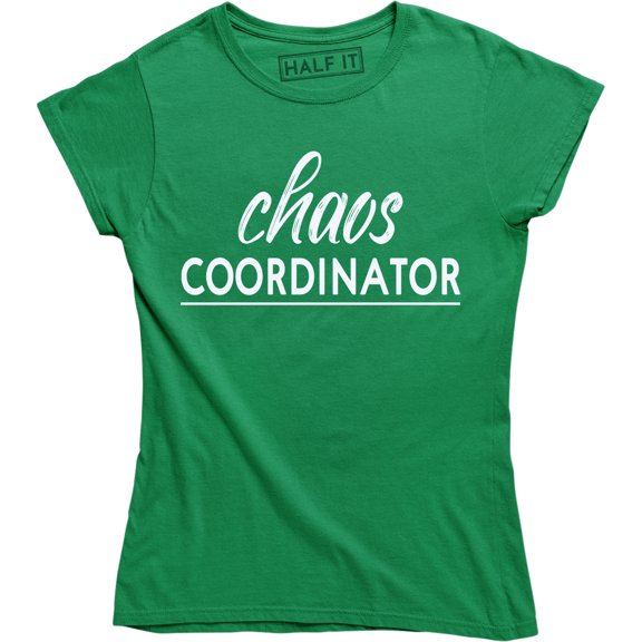 Chaos Coordinator Funny Mom Boss Teacher Mothers Day Gift T-Shirt