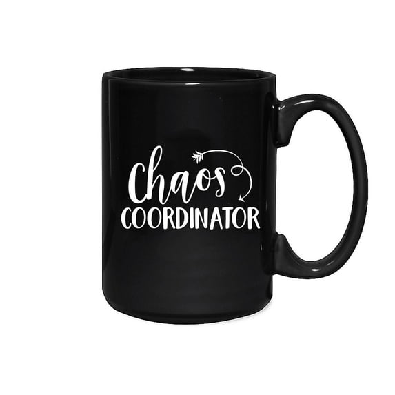 Chaos Coordinator Mug / Jumbo 15 Ounce Mug / Funny Gag Gift Novelty Mug / Teacher Mug