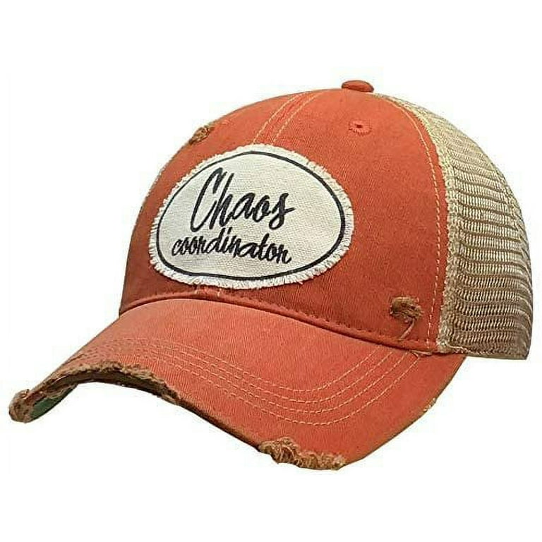 Chaos Coordinator Trucker Hats Baseball Caps with Funny Sayings