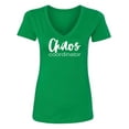 thumbnail image 1 of Chaos Coordinator Womens V-Neck T-Shirt, 1 of 2