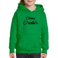 thumbnail image 1 of Chaos Creator Hoodie Juniors -Smartprints Designs,  Small, 1 of 4