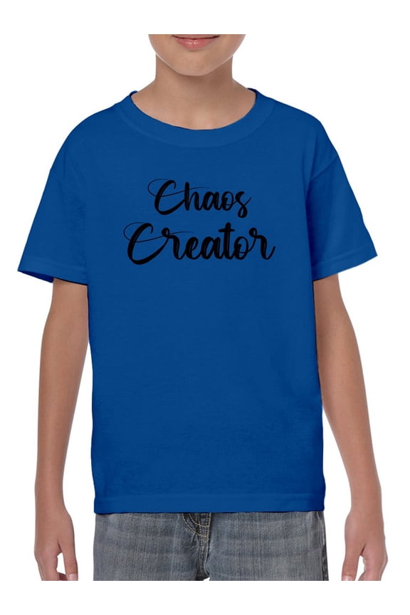 Chaos Creator T-Shirt Juniors -Smartprints Designs,  Medium