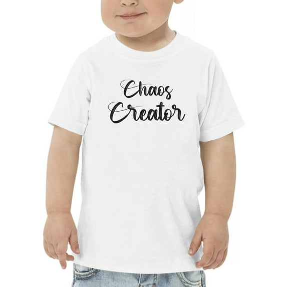 Chaos Creator T-Shirt Toddler -GoatDeals Designs, 3 Toddler