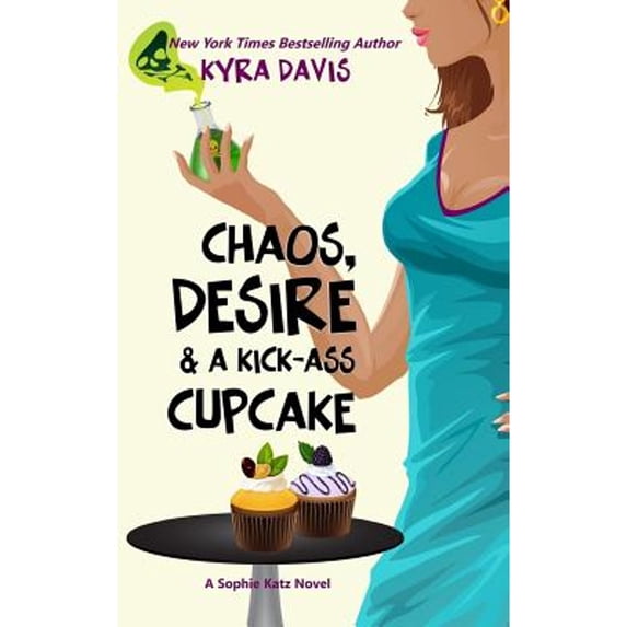 Pre-Owned Chaos, Desire & a Kick-Ass Cupcake by Kyra Davis Paperback, Mystery & Suspense, Literature & Fiction, English