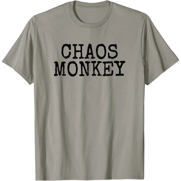 Chaos Monkey TECH Engineer TEES T-Shirt