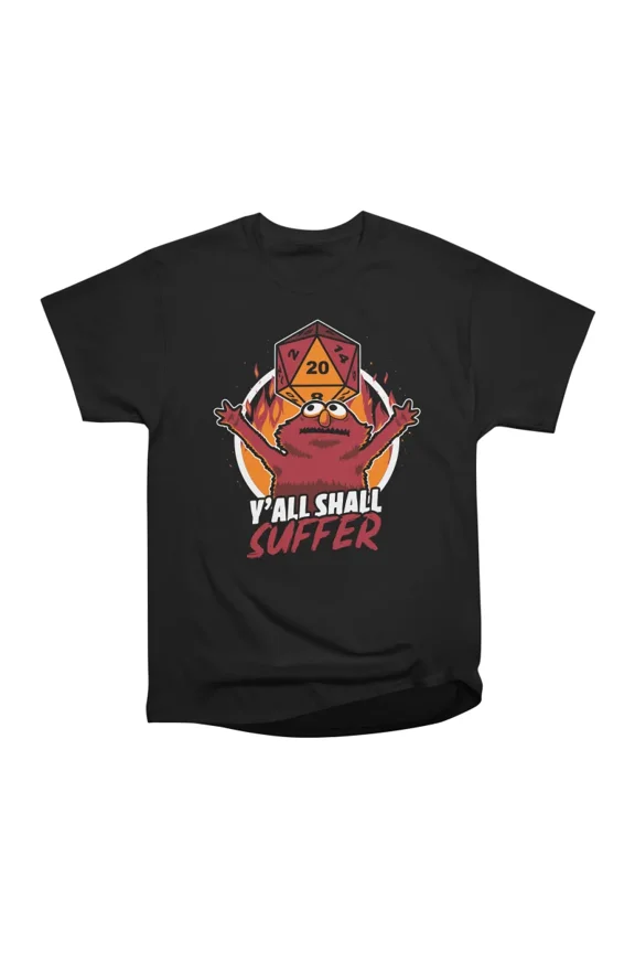 Chaos Puppet RPG Fire Internet Meme Gift T-Shirt Tee Gift For Him Merch For Her Apparel Fo