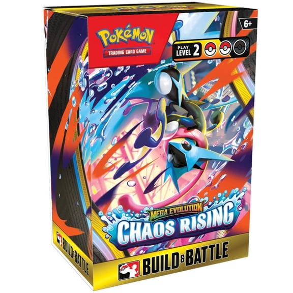 Chaos Rising Mega Evolution Pokemon Build and Battle Box