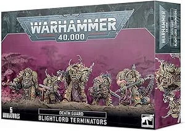 Chaos Space Marines - Death Guard: Blightlord Terminators (Warhammer 40,000 - Games Workshop)