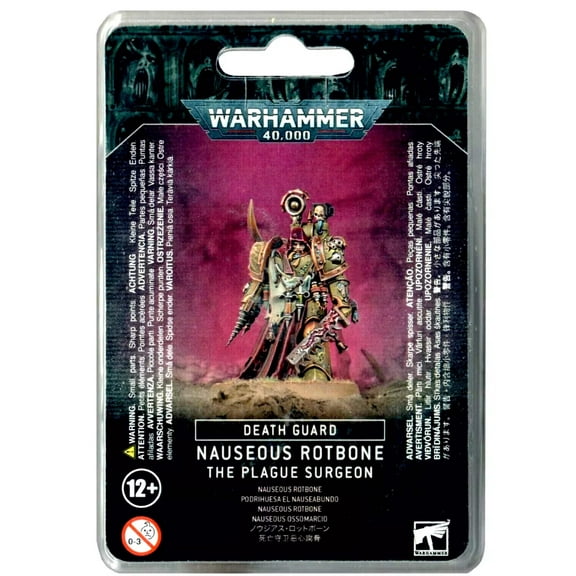 Chaos Space Marines - Death Guard: Nauseous Rotbone, the Plague Surgeon (Warhammer 40,000 - Games Workshop)