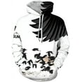 thumbnail image 1 of Chaos World Men's Novelty Hoodie Long Sleeves 3D Funny Graphic Print Sweatshirt Pullover, 1 of 5