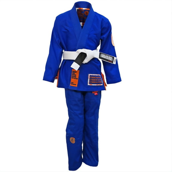 Chaos and Order Kid's Base Label V2 BJJ Gi - M00 - Blue