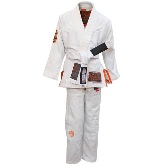 Chaos and Order Kid's Base Label V2 BJJ Gi - M00 - White