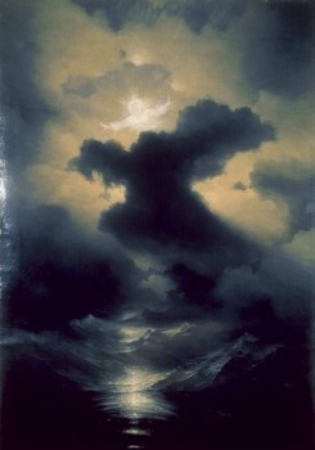 Chaos (the Creation) 1841 I Aywasovski (1817-1900 Armenian) Armenian Museum Venice Canvas Art - I Aywasovski (24 x 36)