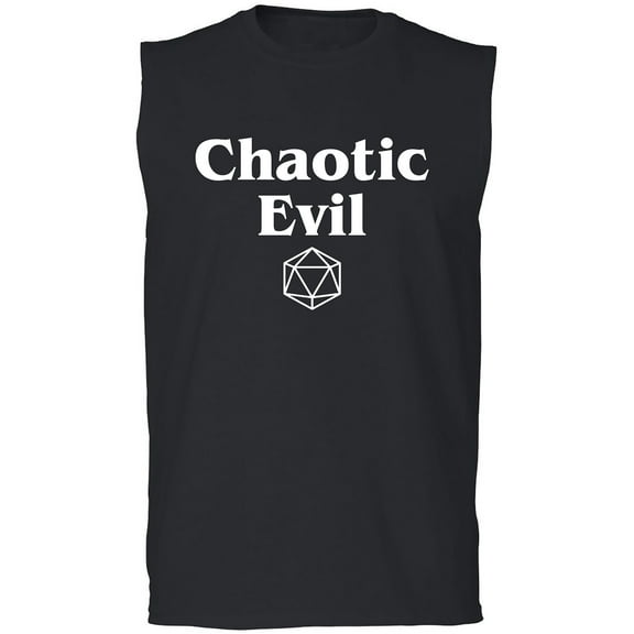 Chaotic Evil Adult Sleeveless Tee