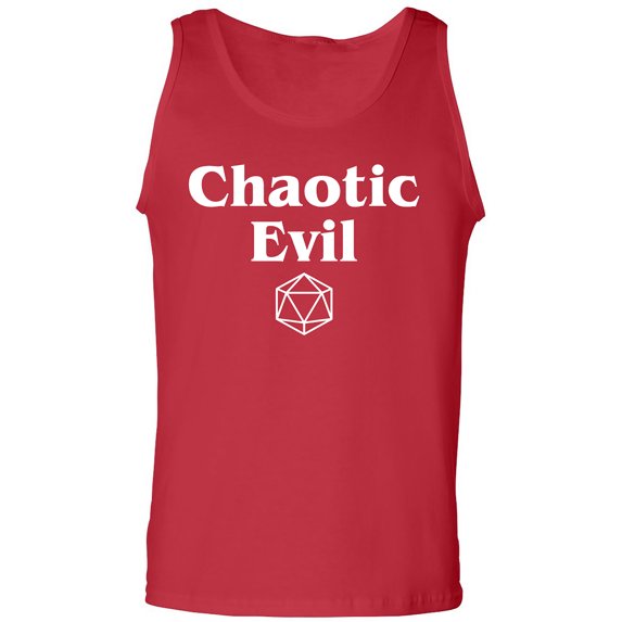 Chaotic Evil Adult Tank Top