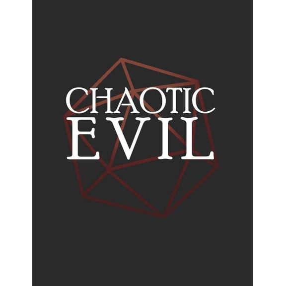 Chaotic Evil: RPG Themed Mapping and Notes Book