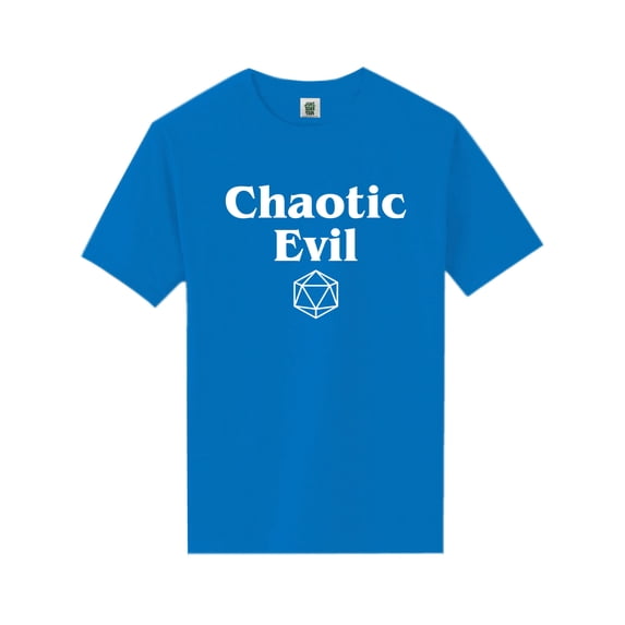 Chaotic Evil Short Sleeve Neon T-Shirt