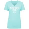 thumbnail image 1 of Chaotic Evil Womens V-Neck T-Shirt, 1 of 3