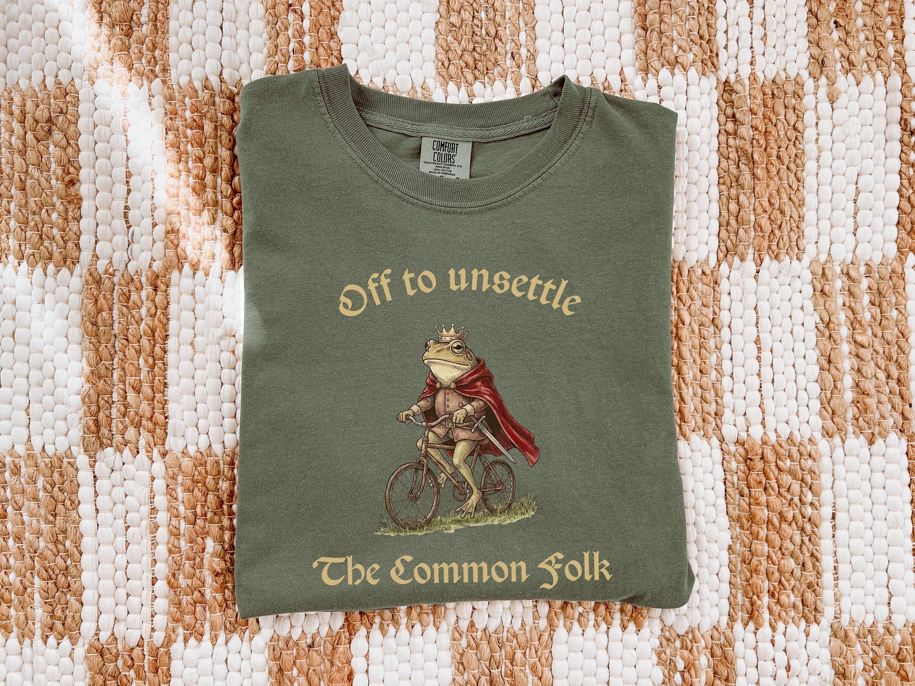 Unsettle Chaotic Frog Meme Shirt Off to Unsettle the Common Folk Vintage ...