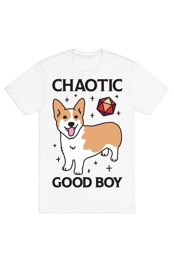 Chaotic Good Boy Corgi Tee Shirt Sweatshirt Hoodie