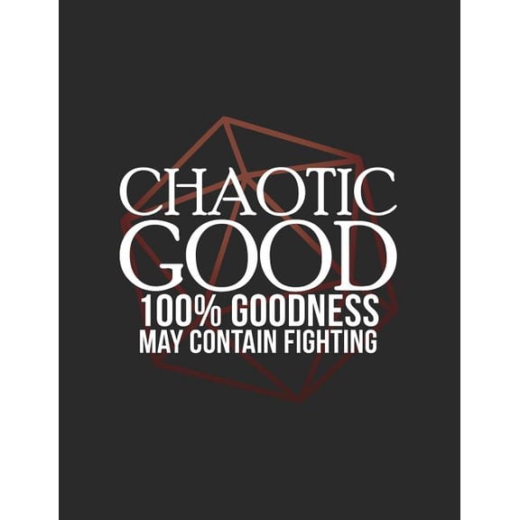 Chaotic Good: RPG Alignment Themed Mapping and Notes Book (Paperback)