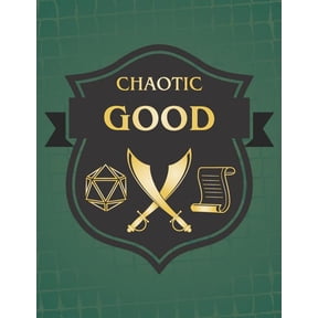 Chaotic Good: RPG Themed Mapping and Notes Book - Dark Green Theme Paperback 1790645662 9781790645664 PuddingPie Notebooks