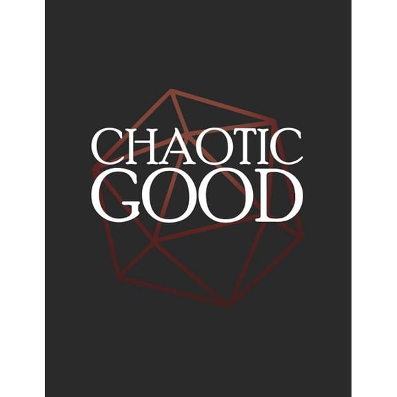 Chaotic Good : RPG Themed Mapping and Notes Book (Paperback)
