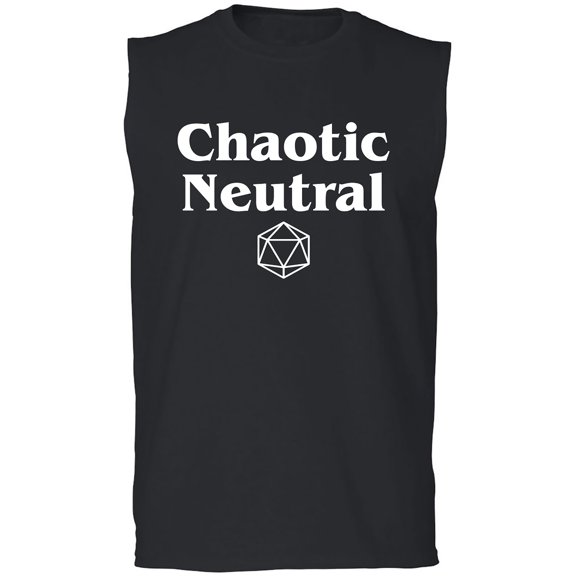 Chaotic Neutral Adult Sleeveless Tee