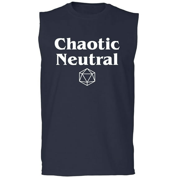 Chaotic Neutral Adult Sleeveless Tee