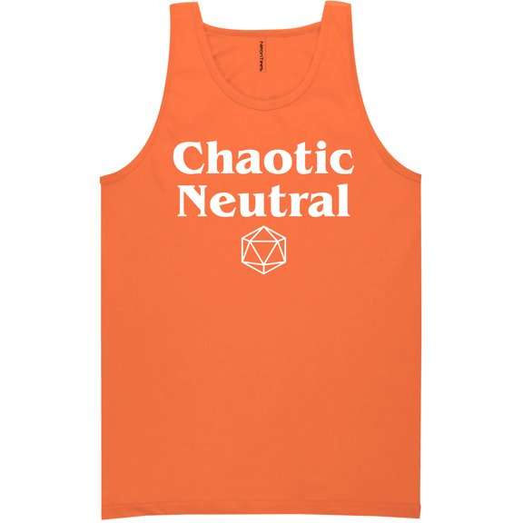 Chaotic Neutral Neon Tank Top