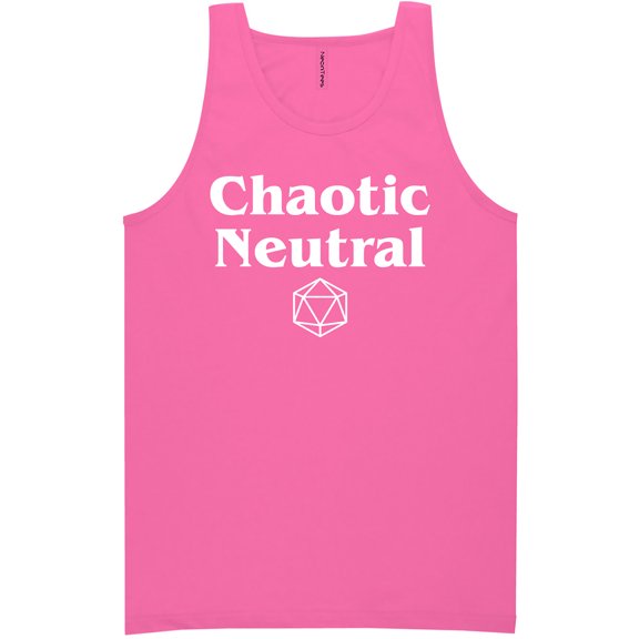Chaotic Neutral Neon Tank Top