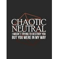 thumbnail image 1 of Chaotic Neutral: RPG Alignment Themed Mapping and Notes Note, (Paperback), 1 of 1