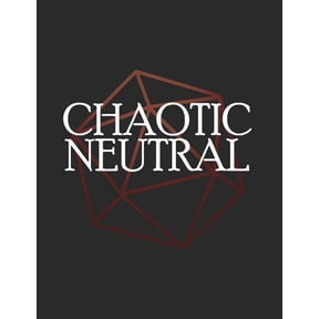 Chaotic Neutral: RPG Themed Mapping and Notes Book (Paperback)