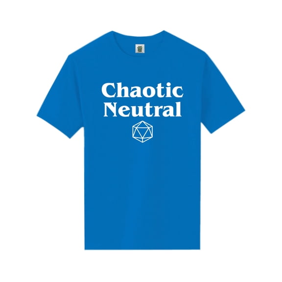 Chaotic Neutral Short Sleeve Neon T-Shirt