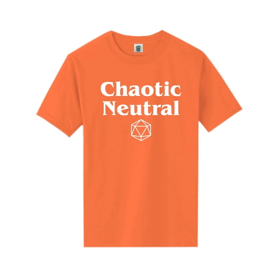 Chaotic Neutral Short Sleeve Neon T-Shirt