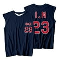thumbnail image 1 of Chaotic SKZ Baseball Team Jersey Sleeveless T-Shirts Dominate World Tour Merch Unisex Streetwear Tee, 1 of 5